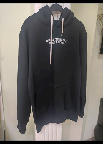 Diğer Siyah Fermuarlı Kapüşonlu Kadın Sweatshirt