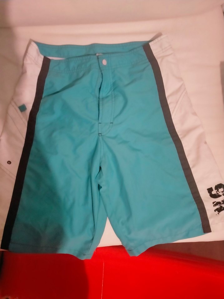 Mavi Erkek Bel Detaylı Midi Deniz Şortu - Görsel 2