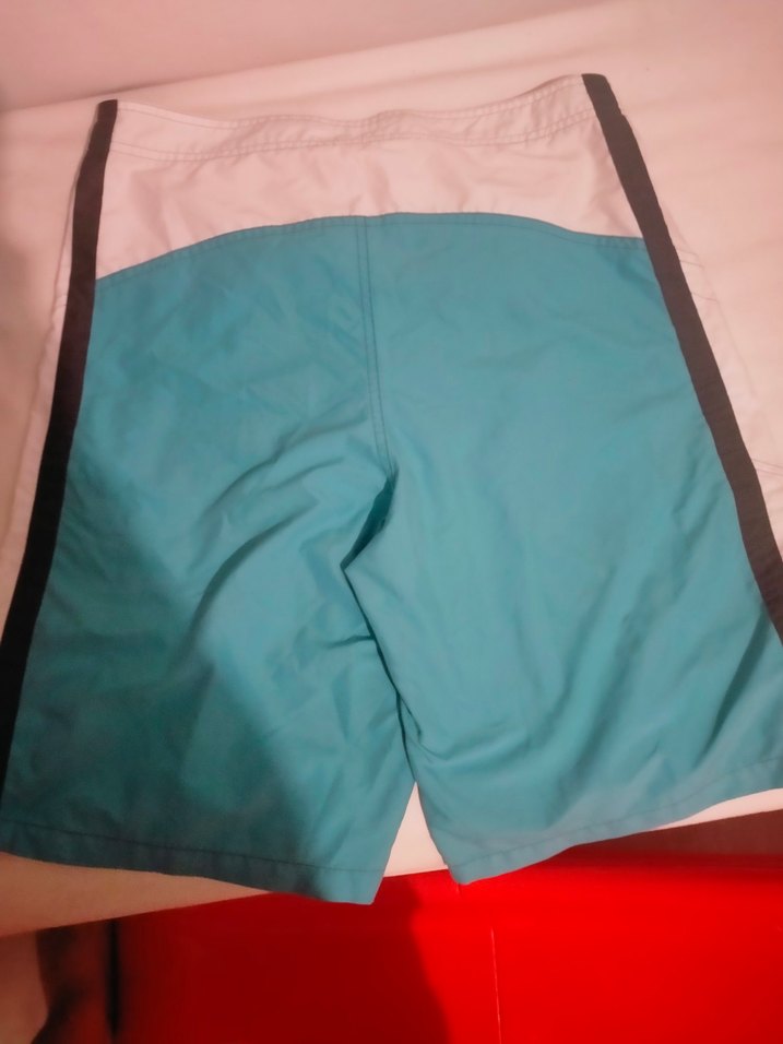 Mavi Erkek Bel Detaylı Midi Deniz Şortu - Görsel 3