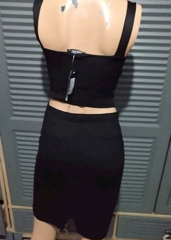 bayan askılı bluz crop - Görsel 3