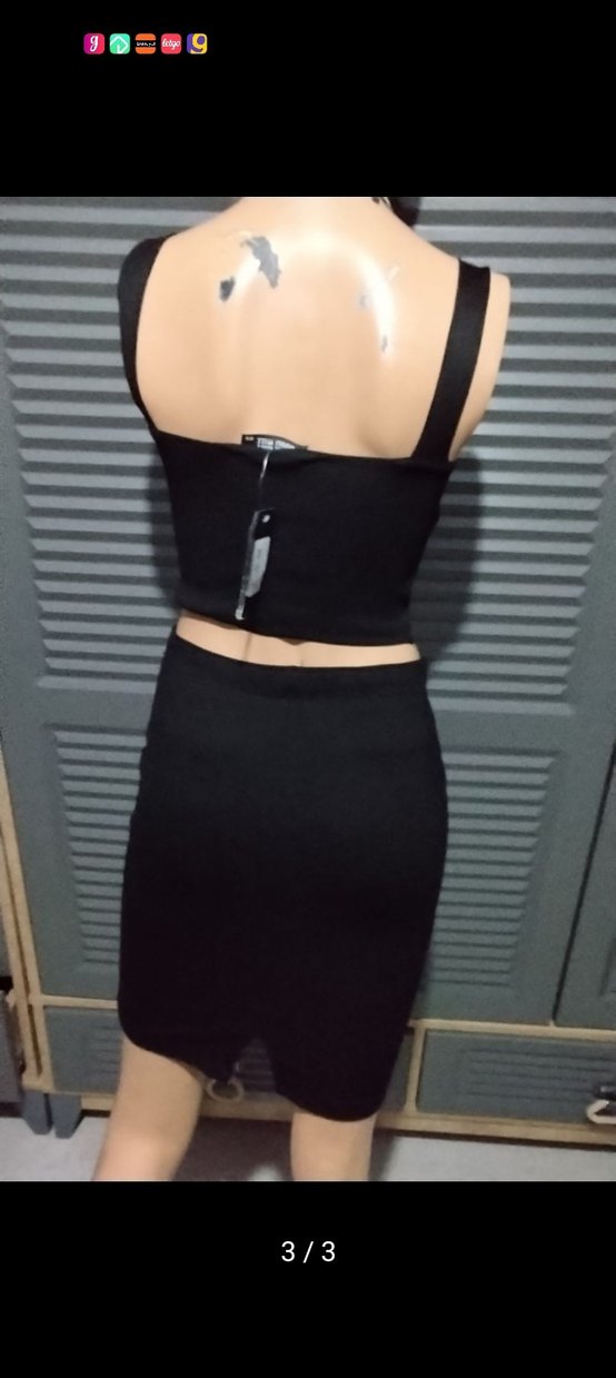 bayan askılı bluz crop - Görsel 3