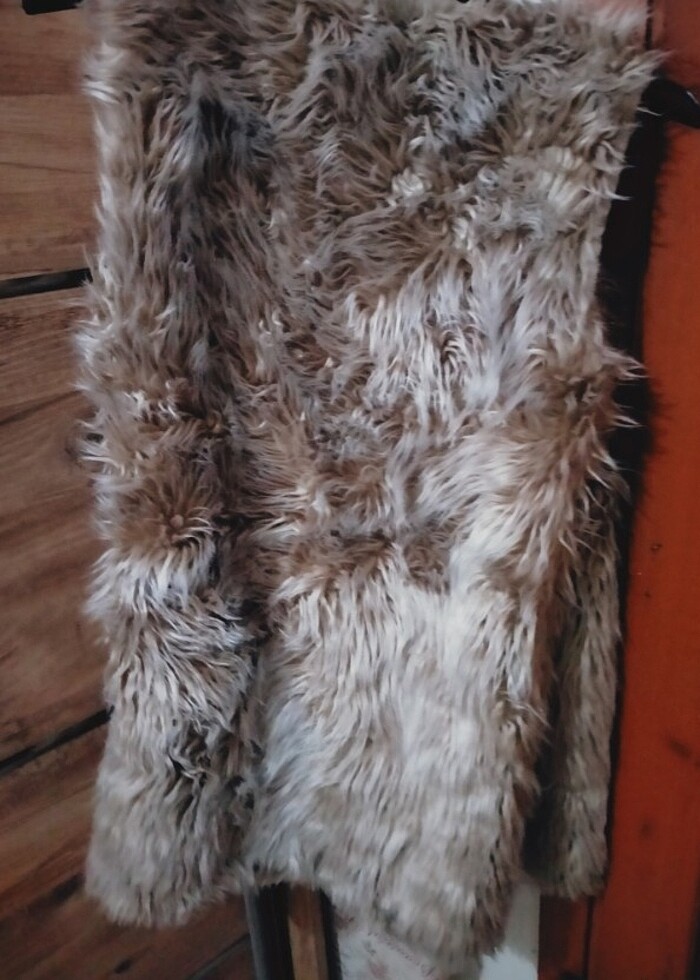 Bayan kürklü yelek - Görsel 5