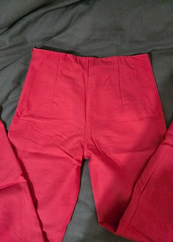 Nar Çiçeği Kadın Kumaş Pantolon - Görsel 2