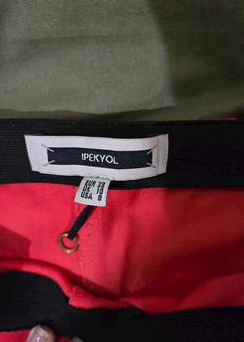 Nar Çiçeği Kadın Kumaş Pantolon - Görsel 4