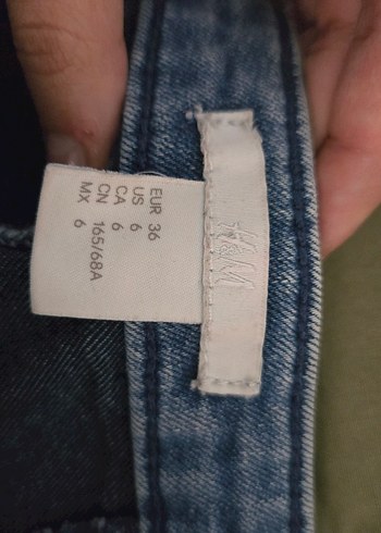 Yüksek Bel Mini Mavi Kadın Denim Şort - Görsel 3