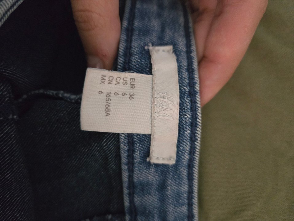 Yüksek Bel Mini Mavi Kadın Denim Şort - Görsel 3