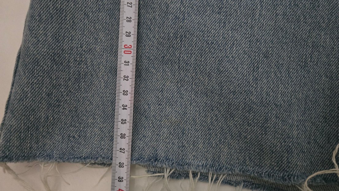 Düğmeli Mini Kot Etek - Görsel 5