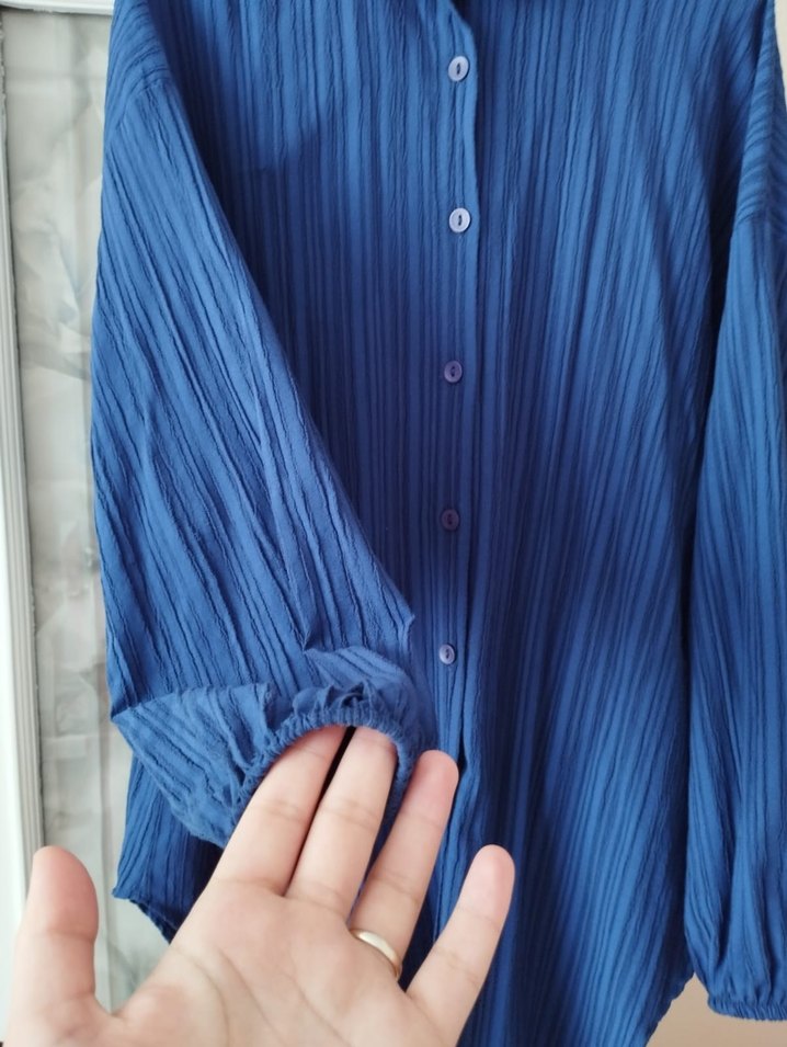 LACİVERT GÖMLEK - Görsel 2