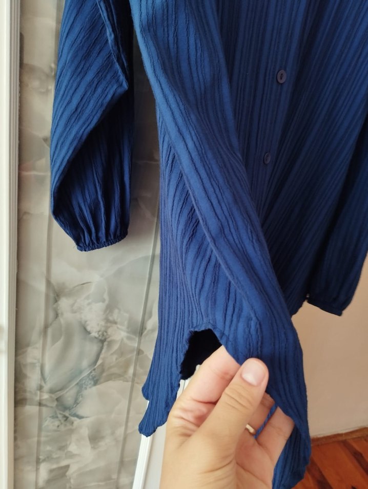 LACİVERT GÖMLEK - Görsel 3