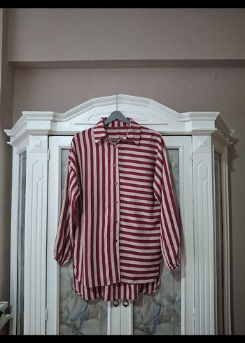 Püsküllü Kırmızı Etnik Desenli Kadın Takım - Görsel 2