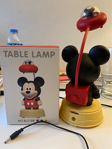  Beden Mickey Mouse Şarjlı Gece Lambası