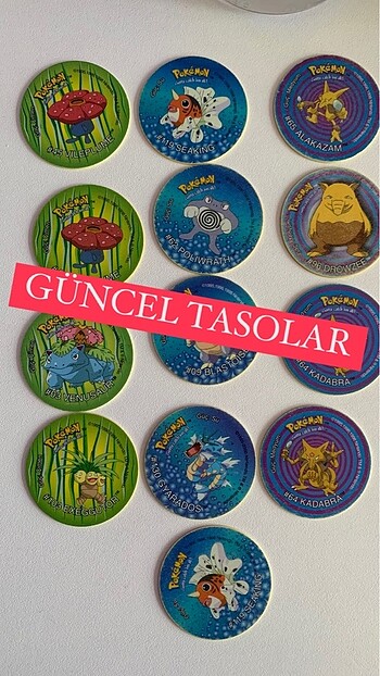 Orjinal Pokemon Tasolar
