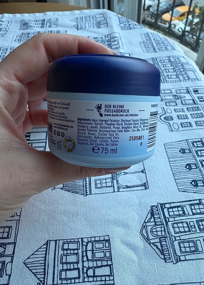 Bübchen Pflege Creme/ Nemlendirici Krem 75ml - Görsel 3