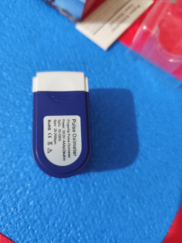 Pulse Oksimetre kan oksijen ve kalp ritim ölçer - Görsel 2