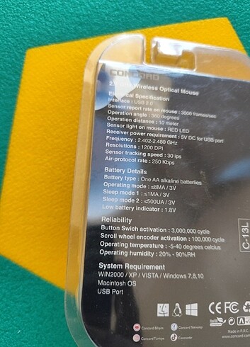 Diğer Kablosuz Optik Mouse 
