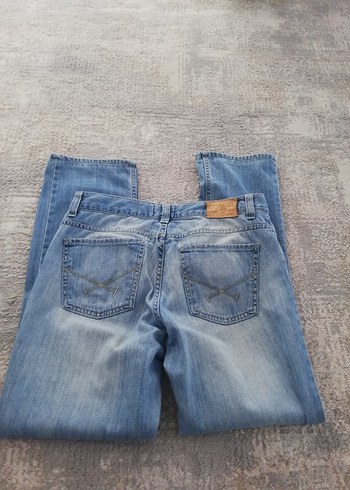 Mavi  Denim Pantolon - Görsel 5