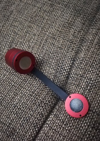 Kırmızı Mıknatıslı Kapı Lambası - Görsel 4