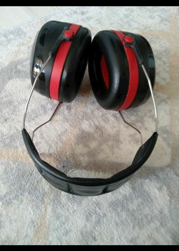 3M Peltor Kulaklık Siyah-Kırmızı - Görsel 3