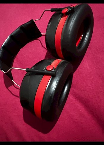 3M Peltor Kulaklık Siyah-Kırmızı - Görsel 6