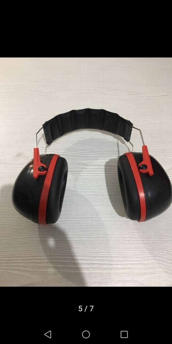 3M Peltor Kulaklık Siyah-Kırmızı - Görsel 5