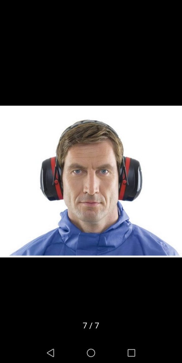 3M Peltor Kulaklık Siyah-Kırmızı - Görsel 2