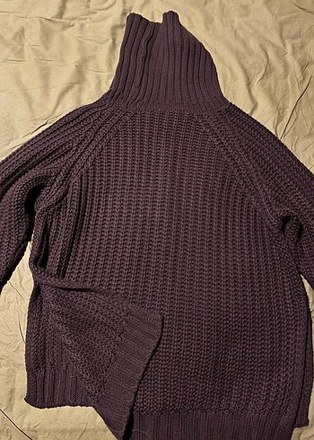 Addax Haki Balıkçı Yaka Örgü Kadın Kazak - Görsel 2