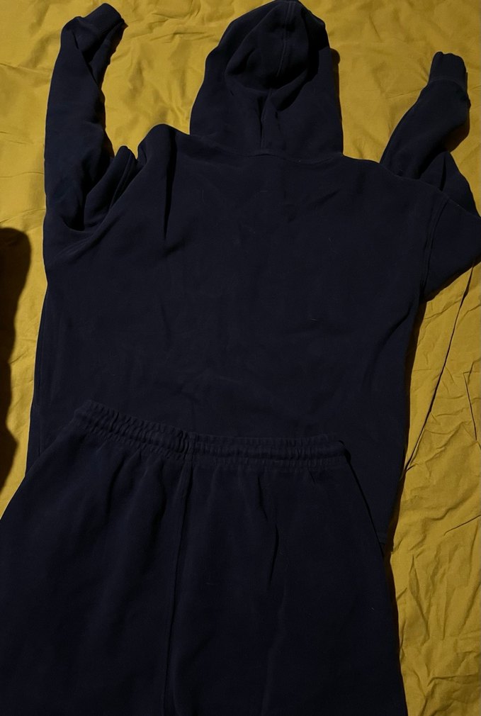 WWF Lacivert Erkek Kapüşonlu Eşofman Takımı - Görsel 2