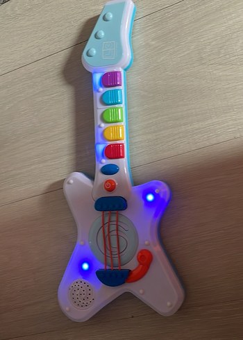 Işıklı müzikli rock roll gitar - Görsel 2