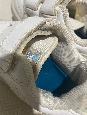 Adidas 25,5 beyaz spor ayakkabı - Görsel 6