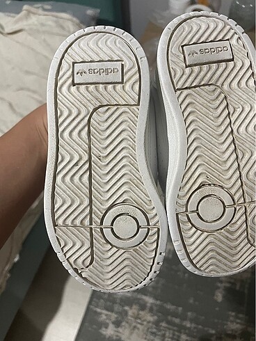 Adidas 25,5 beyaz spor ayakkabı - Görsel 7