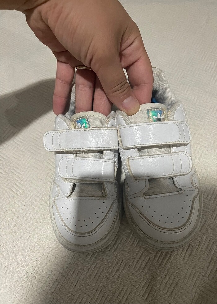 Adidas 25,5 beyaz spor ayakkabı - Görsel 4