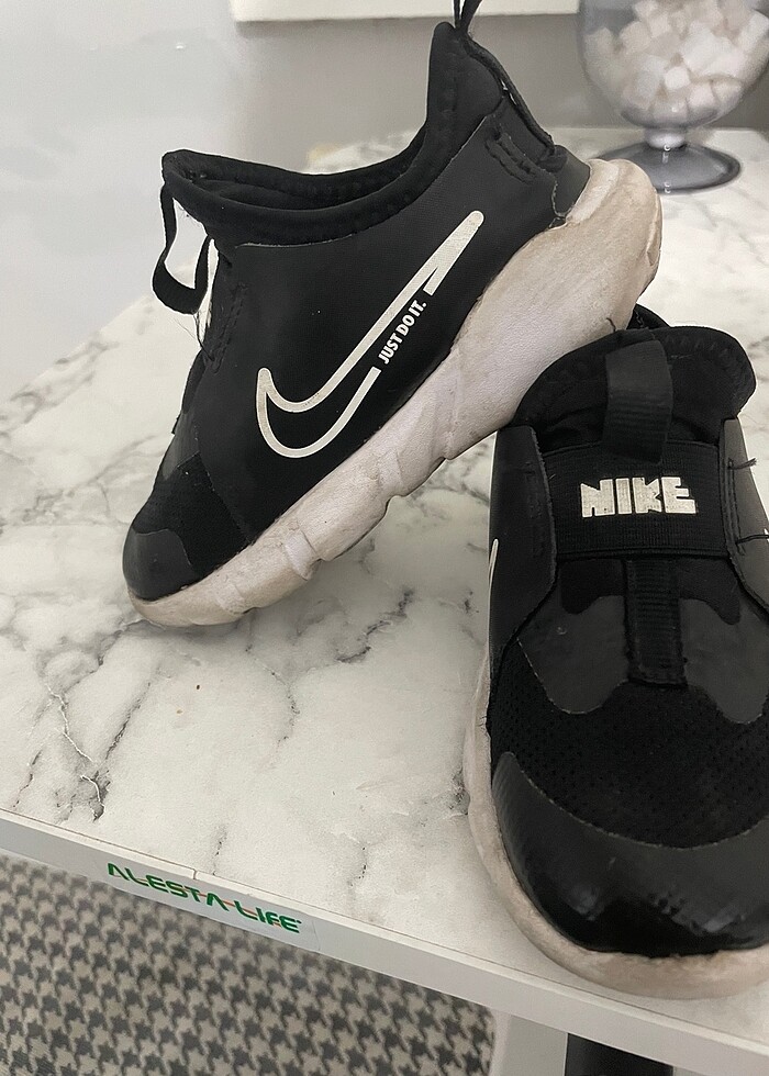 Nike 25 numara siyah spor ayakkabı - Görsel 5