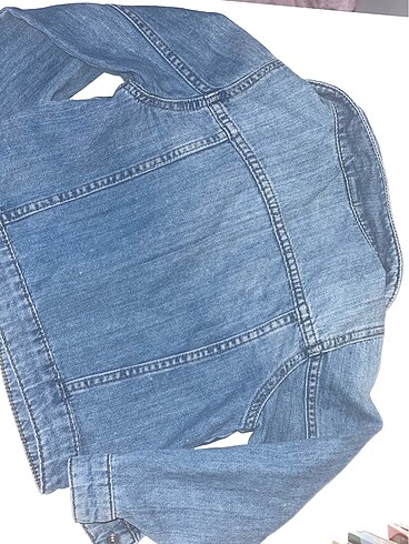 4 Yaş Beden mavi Renk H&M 3/4 yaş kot ceket