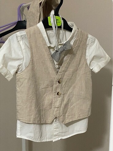 12-18 Ay Beden ten rengi Renk H&M 4 parçalı takım