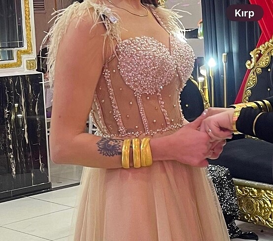 36 Beden Kına gece after elbisem