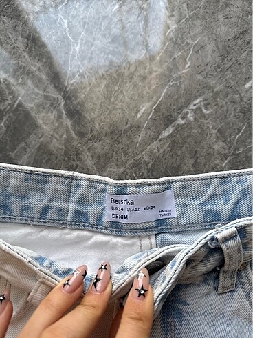 Bershka BERSHKA denim şort