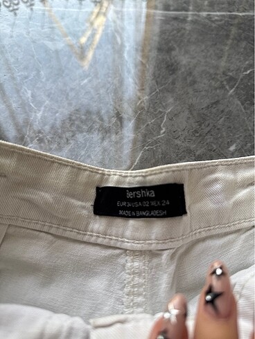 34 Beden BERSHKA keten şort