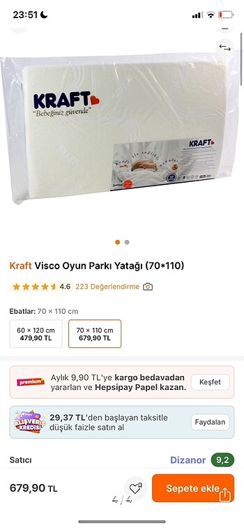 Kraft Kraft calipso elit oyun parkı yatak ile birlikte