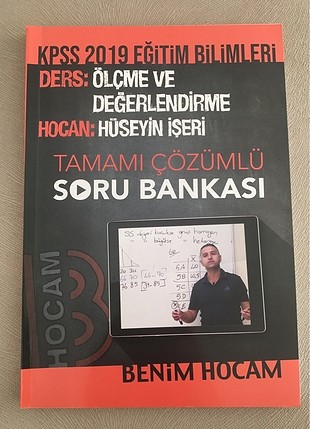 KPSS Ölçme ve Değerlendirme Benim Hocam Soru Bankası 2019 