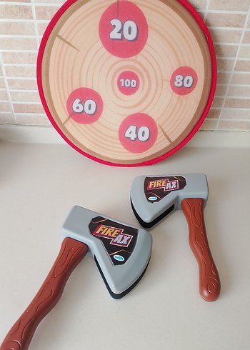Renkli Hedef ve İki Oyunculu Balta Oyunu