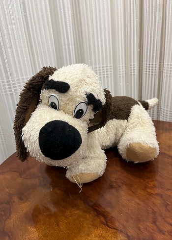 Diğer Kahverengi ve Gri Peluş Köpek Oyuncak