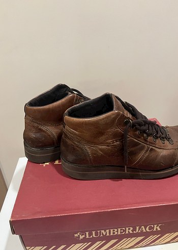 Kahverengi Deri Erkek Botlar - Buckled - Görsel 3