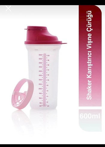 600ml Vişne Çürüğü Shaker Karıştırıcı