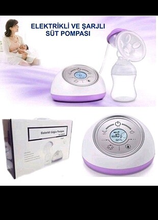 Elektrikli süt pompası