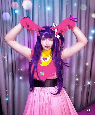 Ai Hoshino Cosplay Kostüm Peruk Oshi no Ko