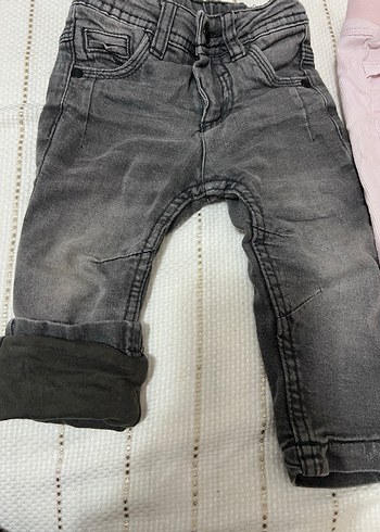 Gri ve pembe astarlı iki pantolon - Görsel 4