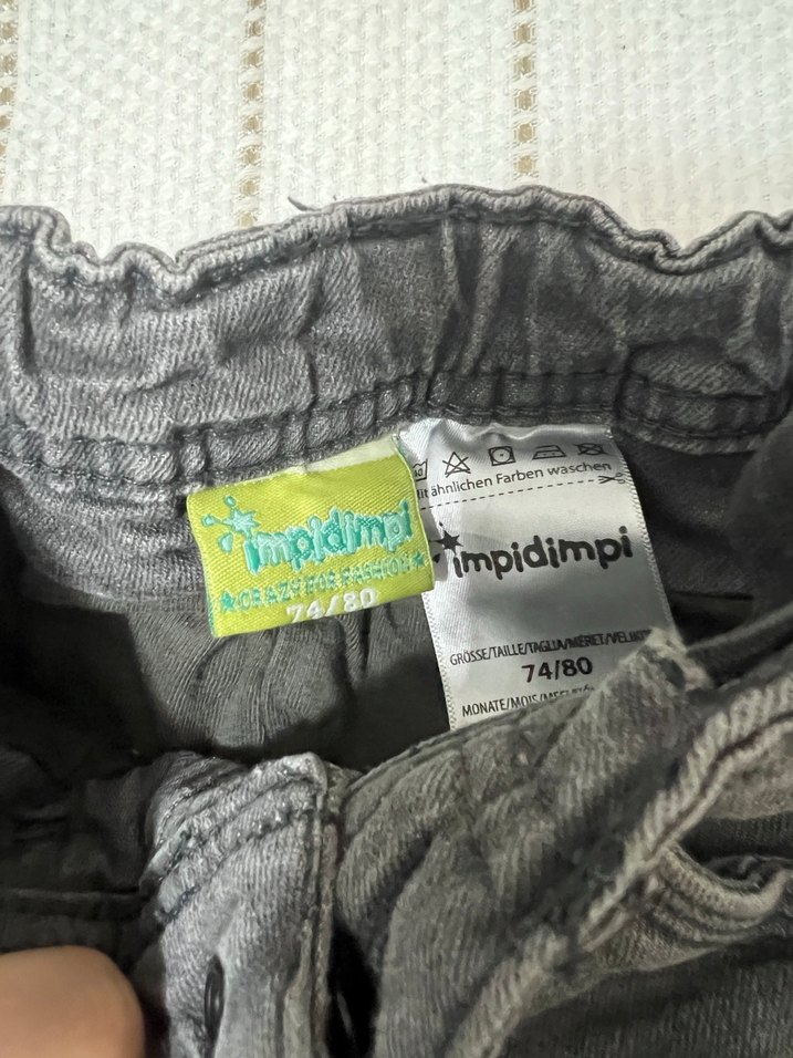 Gri ve pembe astarlı iki pantolon - Görsel 2