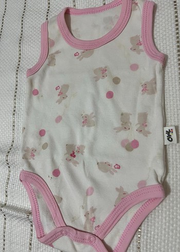 Kız Bebek 2'li Askısız Body, - Görsel 3