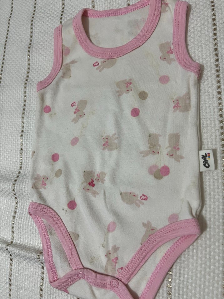 Kız Bebek 2'li Askısız Body, - Görsel 3