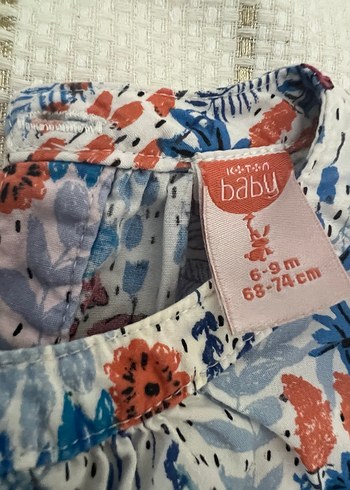 koton 6-9 ay yazlık kız bebek takı. - Görsel 2